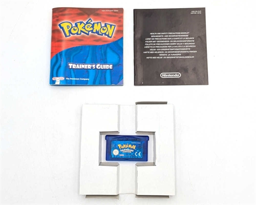 Pokemon Sapphire - Komplet I Æske - Gameboy Advance Spil (B Grade) (Genbrug)